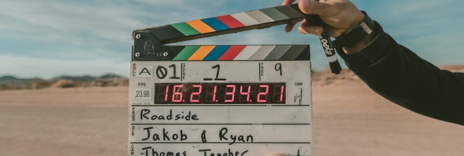 clap board roadside Jakob and Ryan